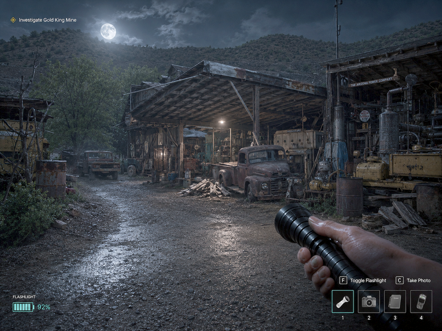 Game render of the Gold King Mine and Haynes investigation