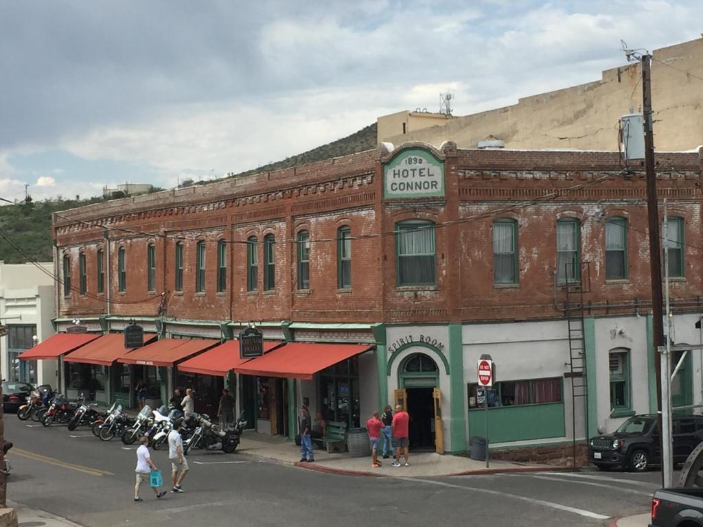 Real-world photograph of the Connor Hotel