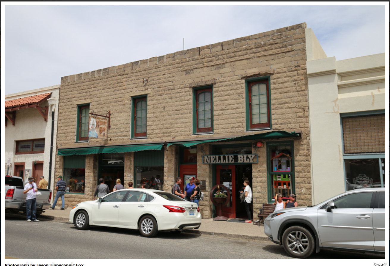 Real-world photograph of Jennie's Place and Nellie Bly